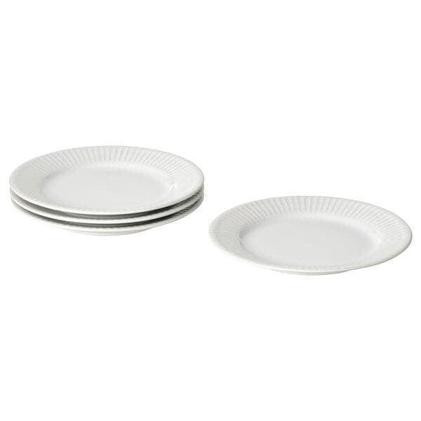 STRIMMIG - Side plate, white, 21 cm - best price from Maltashopper.com 30468218