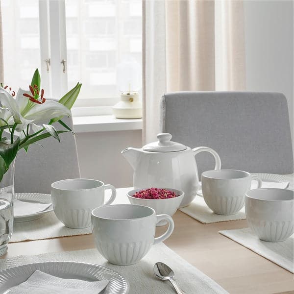 Ikea STRIMMIG - Mug, white, 36 cl