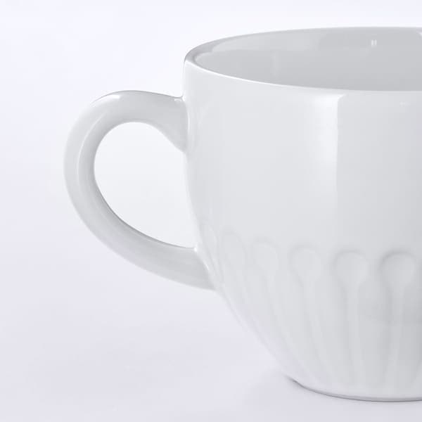 STRIMMIG - Mug, white, 36 cl - best price from Maltashopper.com 10468219