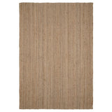STRÖG rug, flatwoven, natural, 120x180 cm