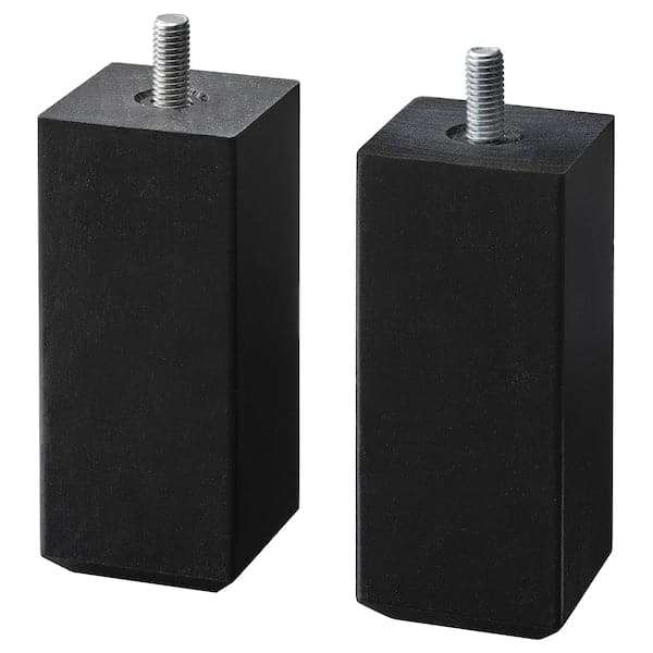 Ikea STUBBARP - Leg, black-brown