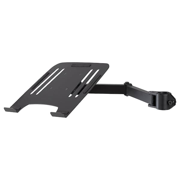 STUBBERGET - Laptop holder with arm, black - best price from Maltashopper.com 60559815