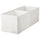 STUK - STUK Box with compartments, white, 20x51x18 cm