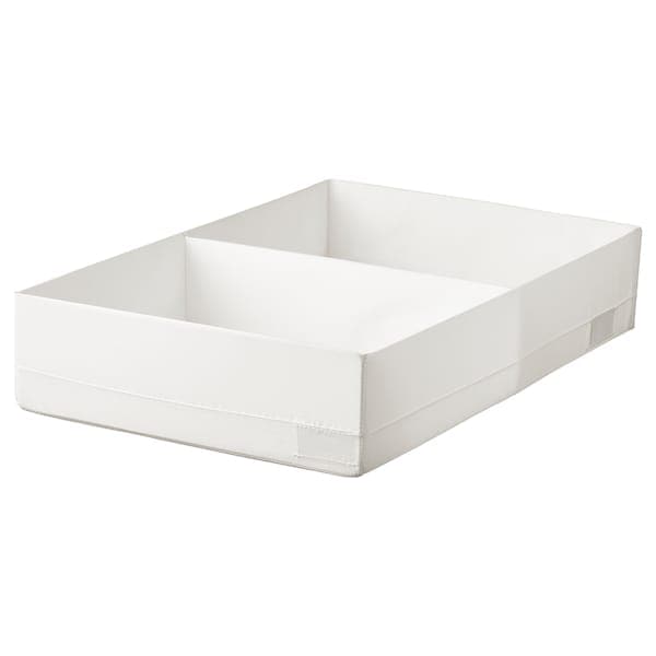 STUK - Box with compartments, white, 34x51x10 cm - best price from Maltashopper.com 90474438