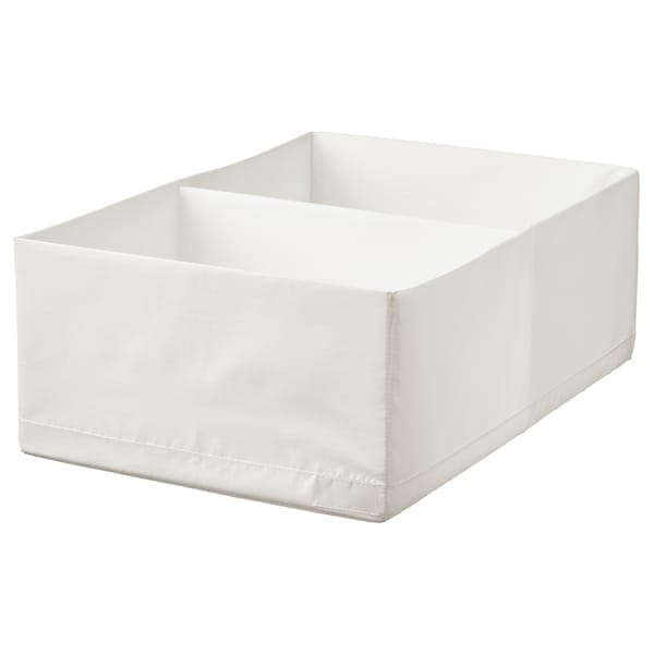 STUK - Box with compartments, white - Premium Household Storage Containers from Ikea - Just €10.99! Shop now at Maltashopper.com