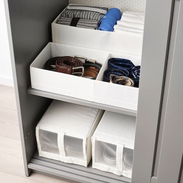STUK - Box with compartments, white, 20x51x10 cm - best price from Maltashopper.com 60474430
