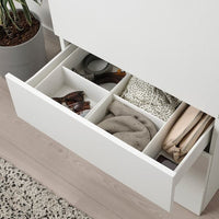 STUK - Box with compartments, white, 20x34x10 cm - best price from Maltashopper.com 60474425