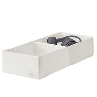 STUK - Box with compartments, white, 20x51x10 cm - best price from Maltashopper.com 60474430