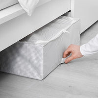 STUK - Storage case, white/grey, 55x51x18 cm - best price from Maltashopper.com 40309573