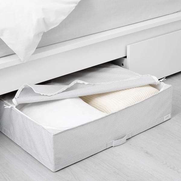 STUK - Storage case, white/grey, 71x51x18 cm - best price from Maltashopper.com 50309577