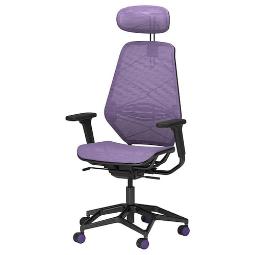 STYRSPEL - Gaming chair, purple / black ,