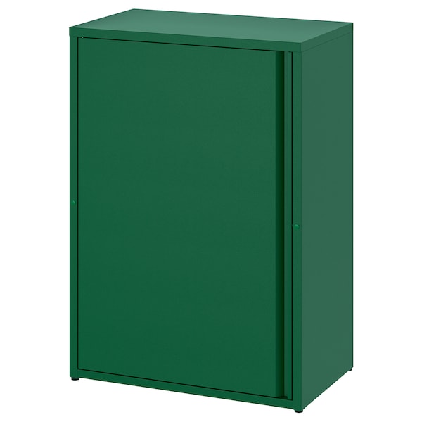 SUNDSÖ - Cabinet, green outdoor/indoor , 60x35x86 cm