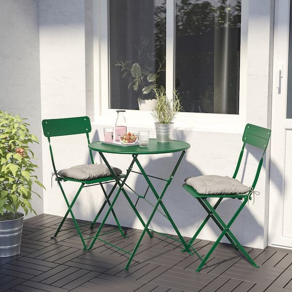 SUNDSÖ - Chair, outdoor, green - best price from Maltashopper.com 80509320