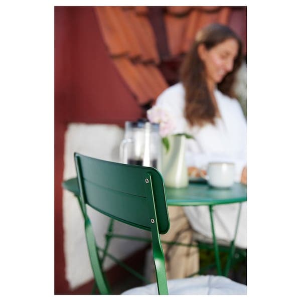 SUNDSÖ - Table+2 chairs, outdoor, green/green - best price from Maltashopper.com 39434931