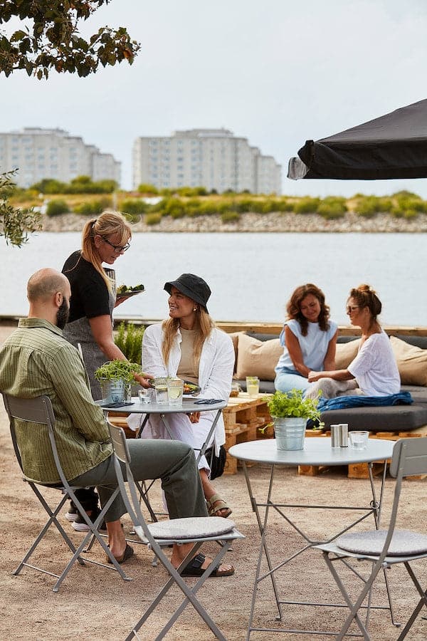 SUNDSÖ - Table, outdoor, grey, 65 cm - best price from Maltashopper.com 70503352