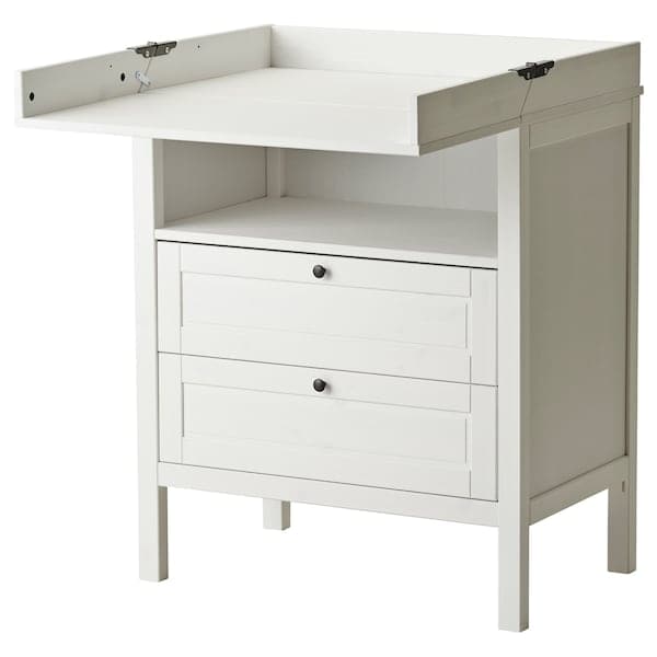 SUNDVIK - Changing table/chest of drawers, white