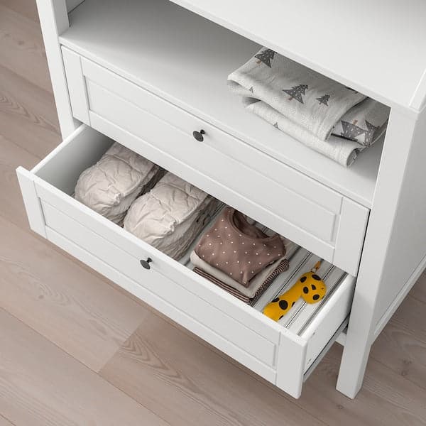 SUNDVIK - Changing table/chest of drawers, grey - best price from Maltashopper.com 80494026
