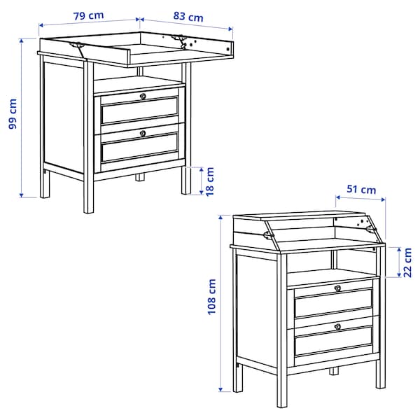 Sundvik change table cheap