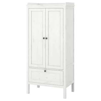 SUNDVIK - Wardrobe, white, 80x50x171 cm - best price from Maltashopper.com 10269696