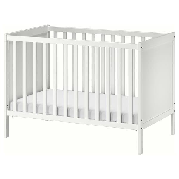 SUNDVIK Cot- white 60x120 cm ,