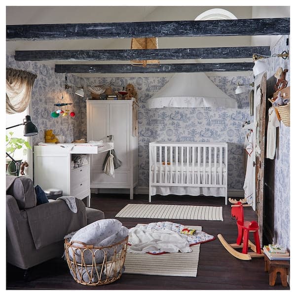 SUNDVIK Cot- white 60x120 cm , - best price from Maltashopper.com 00248567