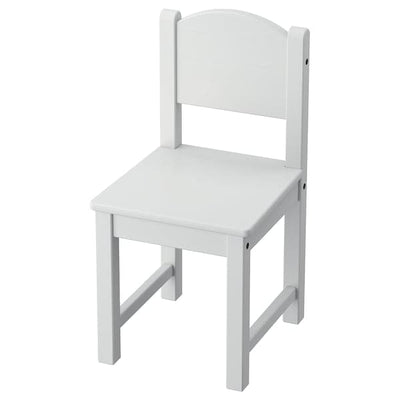 SUNDVIK - Children's chair, grey - best price from Maltashopper.com 10494020