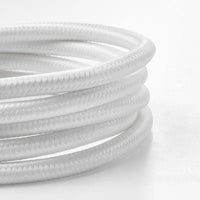 SUNNEBY - Cord set, white textile, 1.8 m - best price from Maltashopper.com 20420175