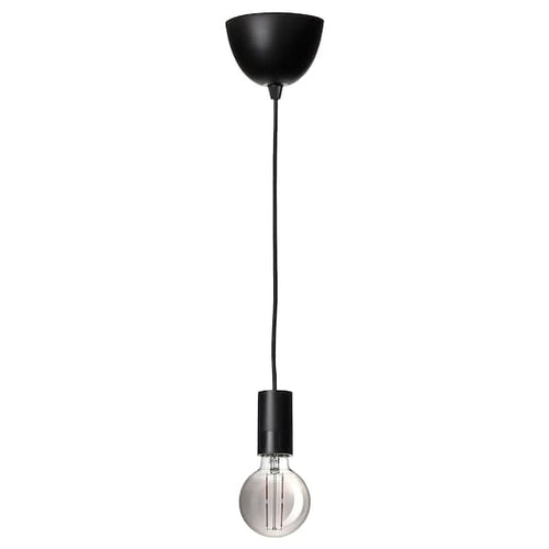 SUNNEBY / MOLNART - Pendant lamp with bulb , 95 mm