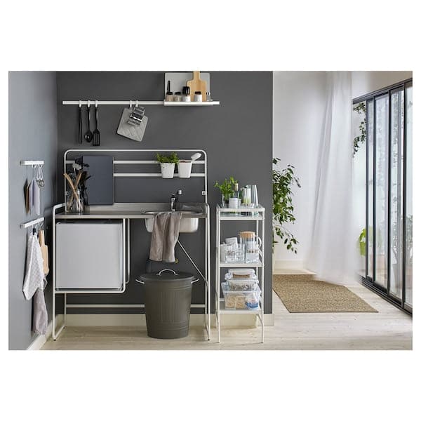 SUNNERSTA - Container, white, 12x11 cm - best price from Maltashopper.com 50303735