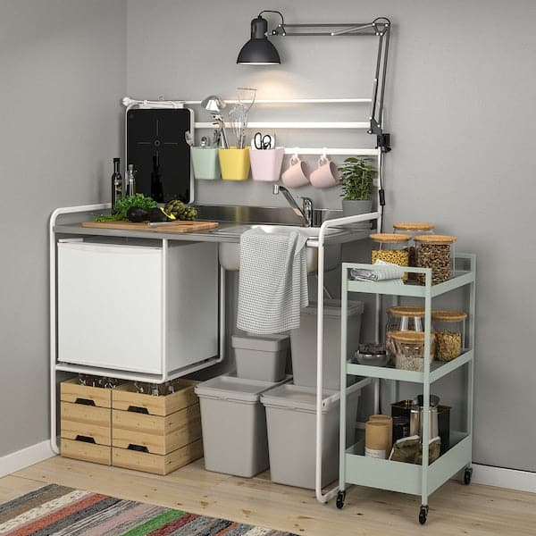 SUNNERSTA - Container, light pink, 12x11 cm - best price from Maltashopper.com 60556181