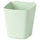 SUNNERSTA - Container, pale green, 12x11 cm