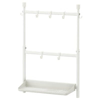 SUNNERSTA kitchen organiser set, no drill/dish drainer/hook, 45.7 cm