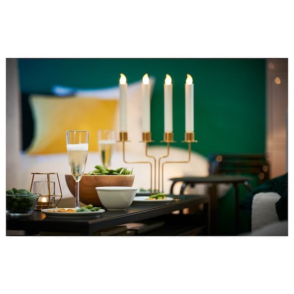Ikea SVALKA - Champagne glass, clear glass, 21 cl