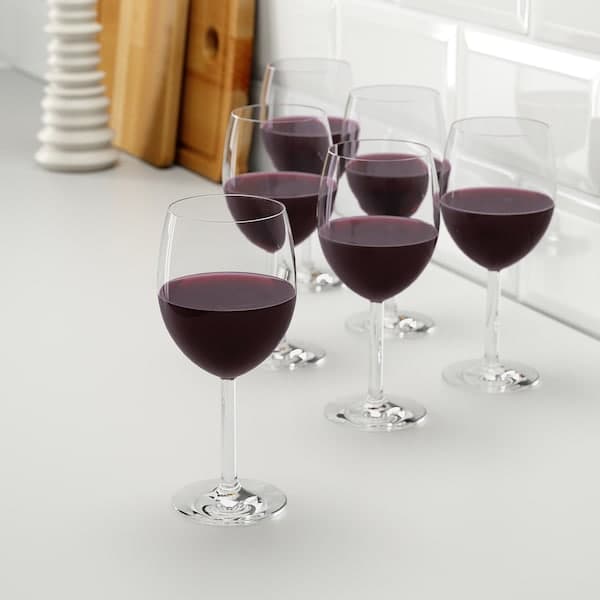 SVALKA - Wine glass, clear glass, 30 cl - best price from Maltashopper.com 30015123