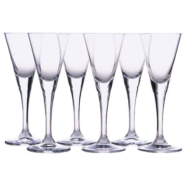 SVALKA Liquor glass - transparent glass 4 cl , 4 cl - Premium  from Ikea - Just €8.99! Shop now at Maltashopper.com