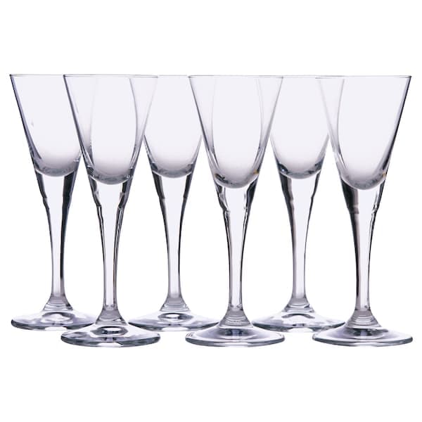 Ikea SVALKA Liquor glass - transparent glass 4 cl , 4 cl