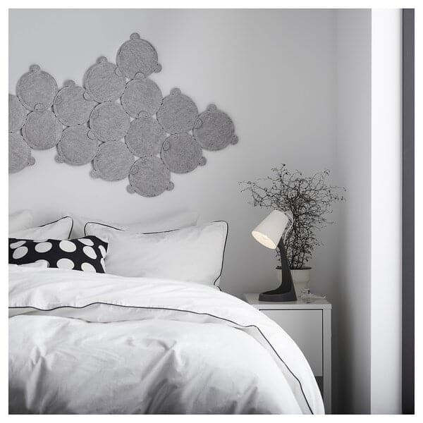 Ikea SVALLET Work lamp - dark grey/white ,