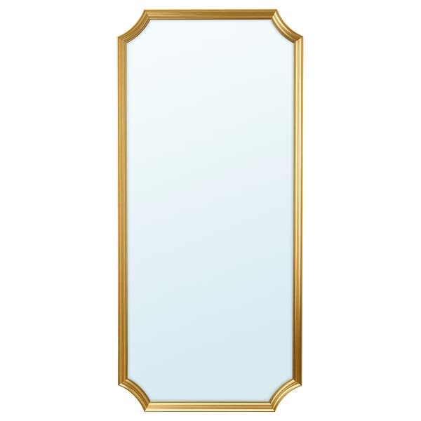 Ikea SVANSELE - Mirror, gold-colour, 73x158 cm