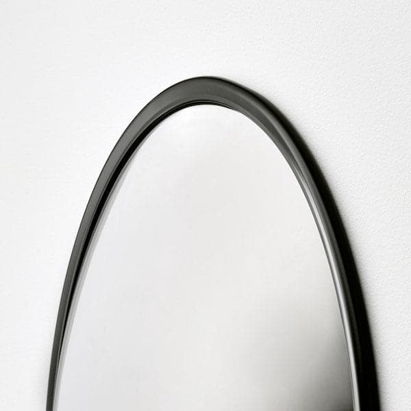 SVARTBJÖRK - Decorative convex mirror, black, 41 cm - best price from Maltashopper.com 80517122