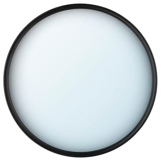 SVARTBJÖRK - Decorative convex mirror, black, 41 cm - best price from Maltashopper.com 80517122