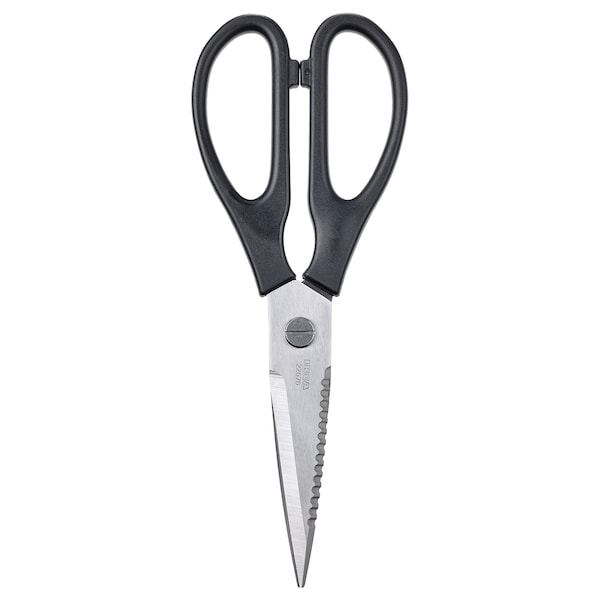 SVARTFISK - Kitchen scissors, stainless steel/black - best price from Maltashopper.com 10562764