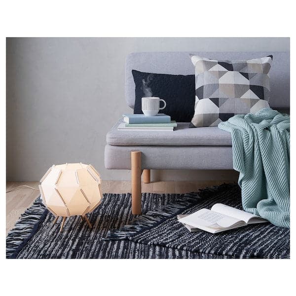 SVARTHÖ - Cushion cover, beige, 50x50 cm - best price from Maltashopper.com 70336594