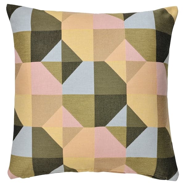 SVARTHÖ - Cushion cover, multicolour, 50x50 cm - best price from Maltashopper.com 00542093
