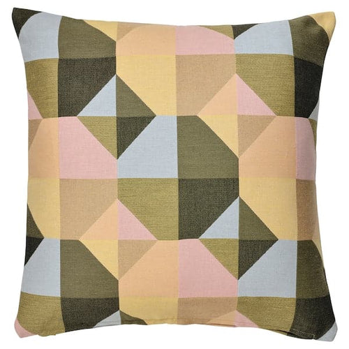 SVARTHÖ - Cushion cover, multicolour, 50x50 cm