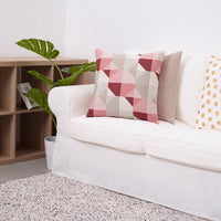 SVARTHÖ Cushion cover - pink/beige 50x50 cm , - best price from Maltashopper.com 00508367