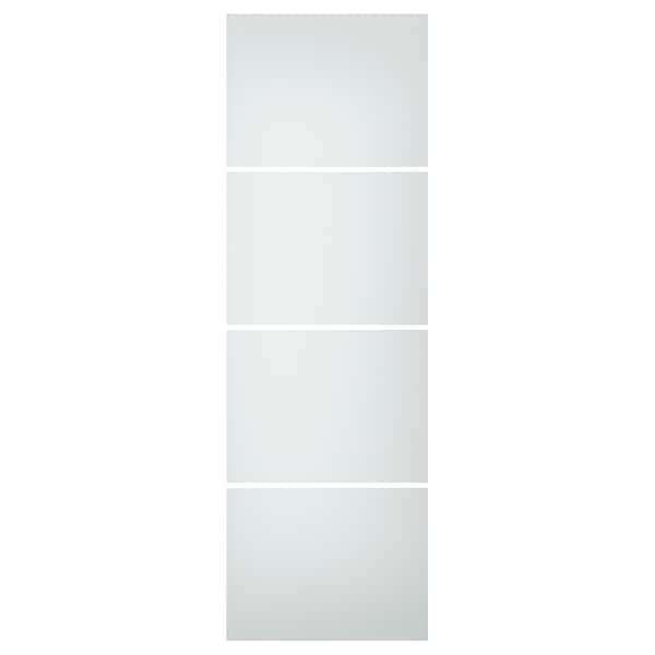 SVARTISDAL - 4 panels for sliding door frame, white paper effect, 75x236 cm - best price from Maltashopper.com 30473578