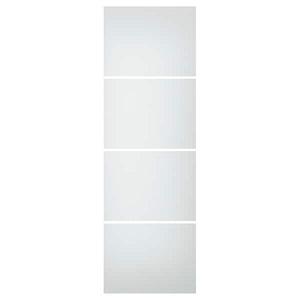 SVARTISDAL - 4 panels for sliding door frame, white paper effect, 75x236 cm - best price from Maltashopper.com 30473578