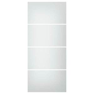 Ikea SVARTISDAL - 4 panels for sliding door frame, white paper effect, 100x236 cm