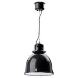 SVARTNORA pendant lamp, black, 38 cm