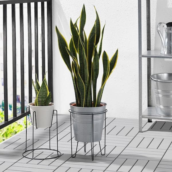 SVARTPEPPAR - Plant stand, in/outdoor black, 32 cm - best price from Maltashopper.com 60535645